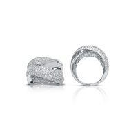 Ring Gianni Carità Woman Positano in White Gold Diamante 1.93 Ct FA2721/OB - FA2721/OB